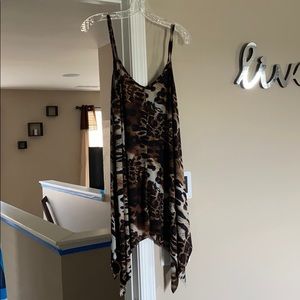 Tank top animal print